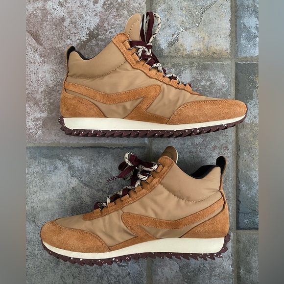 RAG & BONE : Suede & Recycled Shell Sneakers : 41 - Picture 7 of 8